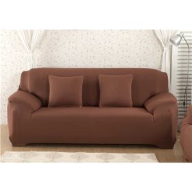 Solid Corner Sofa Covers Couch Slipcovers Elastica Material Sofa Skin Protector Cover Sofa Armchair (Option: 3-PillowcaseÃ—2)