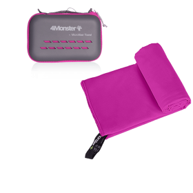 Camping Towels Super Absorbent; Fast Drying Microfiber Travel Towel; Ultra Soft Compact Gym Towel ; Sport Towel (Color: Purplish red, size: XL 75x150cm)